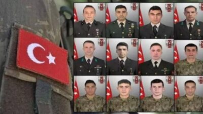 12 Askerimiz Şehit Oldu: Kimlikleri Açıklandı Irak'ın kuzeyinde Pençe-Kilit Harekatı kapsamında yürütülen operasyon sırasında bir mağarada